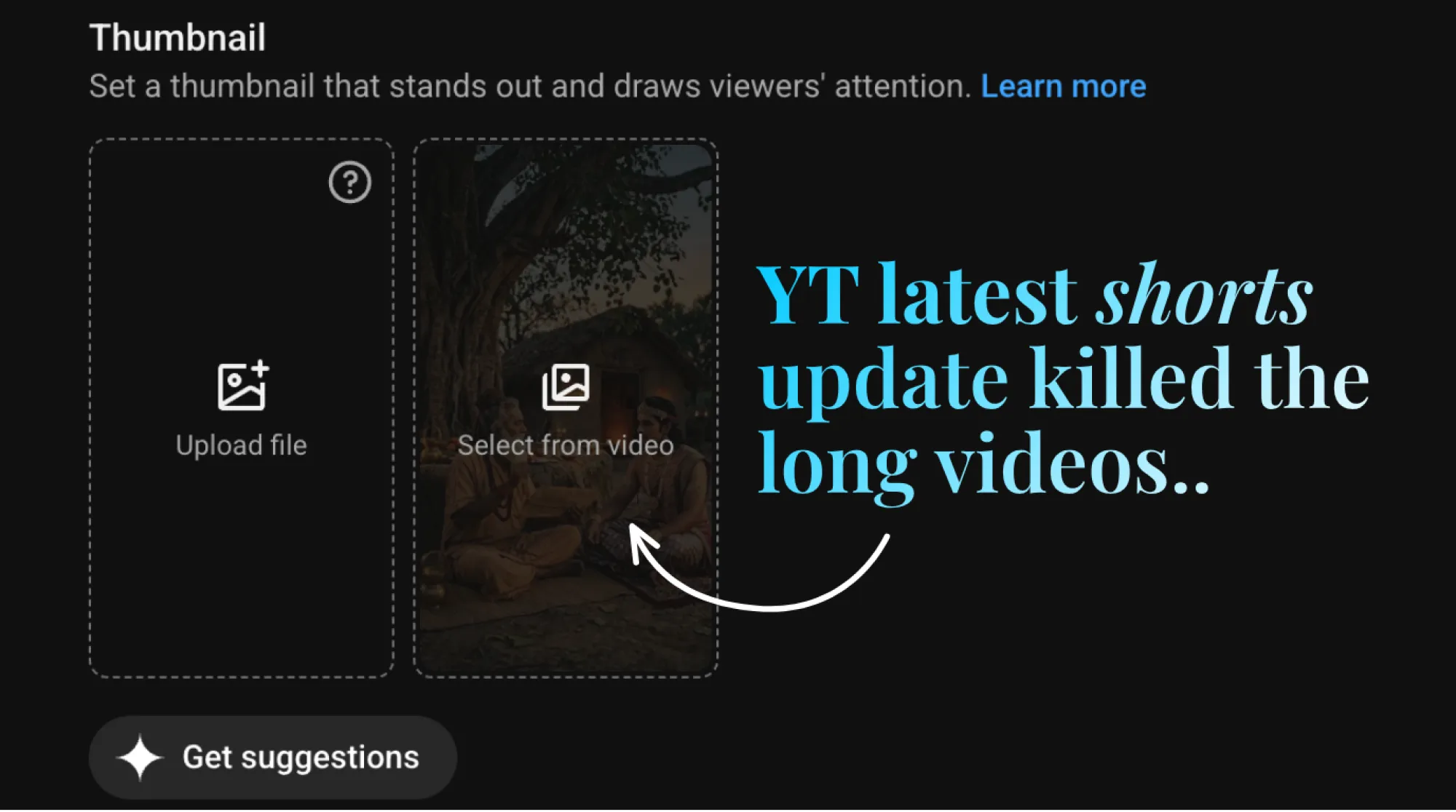 YouTube Shorts Just Stole the Spotlight with Custom Thumbnails!
